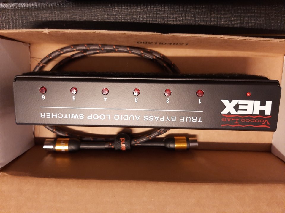 Voodoo Lab HEX - Loop Switcher de 6 Loops - ¡En Garantía y Reestreno!