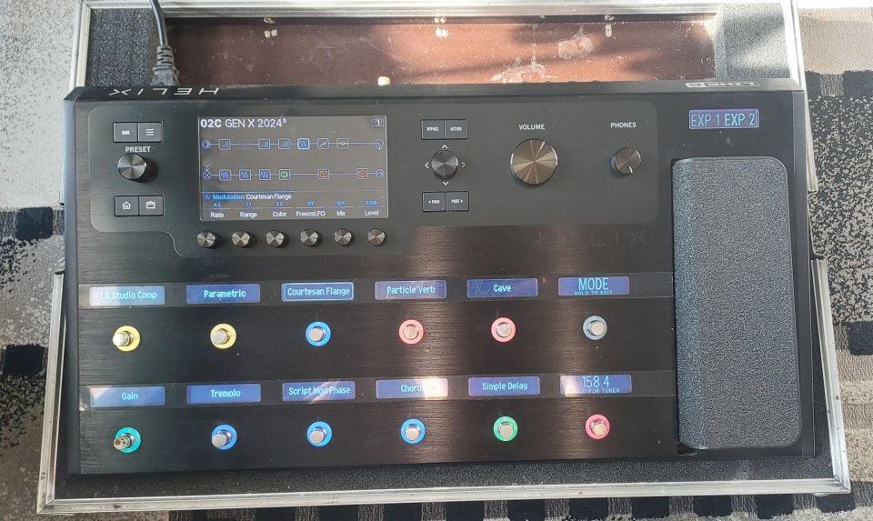 Helix+Flightcase o cambio por Pod Go