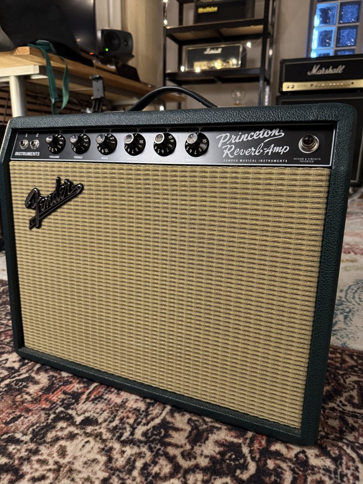 Fender Princeton 65 Limited Edition Celestion g12-65 Brit Green de segunda mano · Sevilla · 1300 €