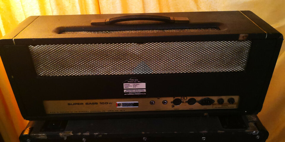 Marshall JMP 1992 Super bass 100w año 1974 de segunda mano · Foto 2 de 10 · Bizkaia · 2400 €