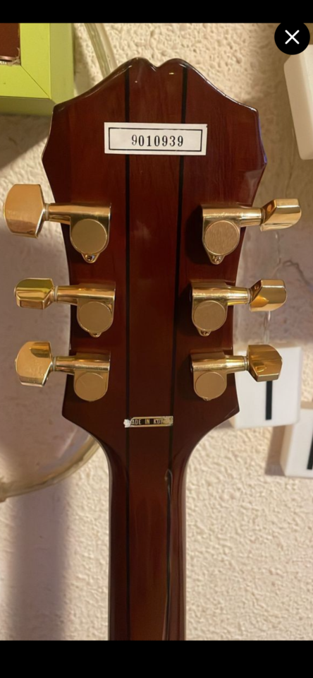Guitarra Epiphone Sheraton Korea 1989