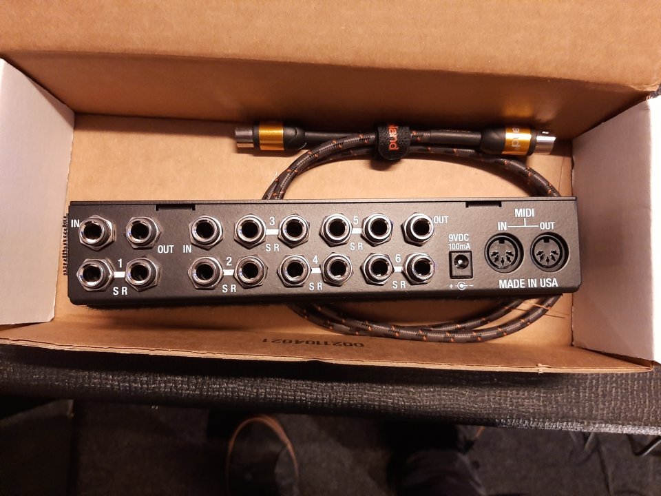 Voodoo Lab HEX - Loop Switcher de 6 Loops - ¡En Garantía y Reestreno!