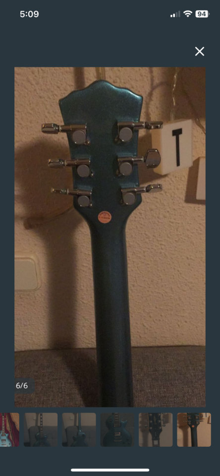 Guitarra Gould Spectre modelo Les Paul