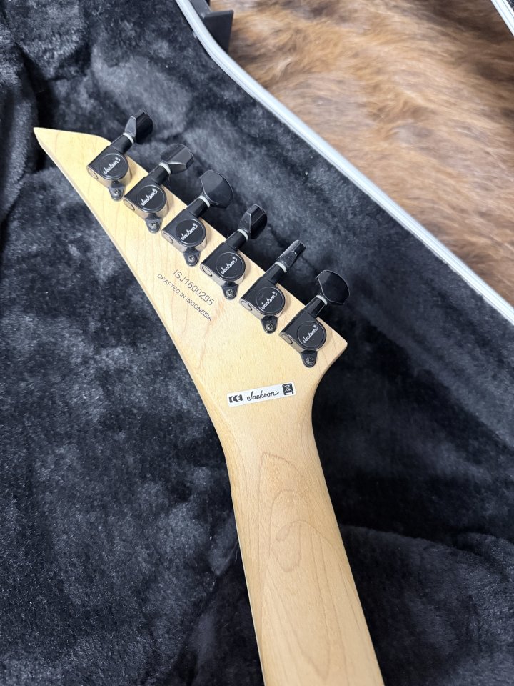 Jackson Pro Series Rhoads RRMG Satin Silver + Flight Case de segunda mano · Foto 4 de 7 · Zaragoza · 900 €