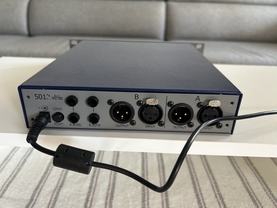 Rupert Neve Designs Portico 5012 – Previo de micrófono dual (rojo) de segunda mano · Foto 3 de 6 · Málaga · 1100 €