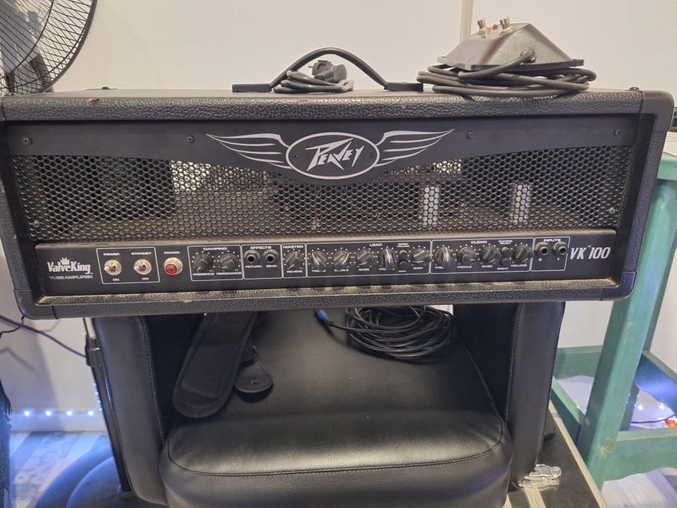 Cabezal peavey valveking vk 100 de segunda mano · Foto 1 de 4 · Madrid · 175 €