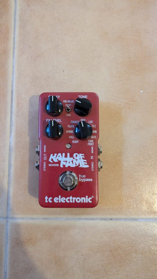 Pedal TC Electronic Hall of Fame