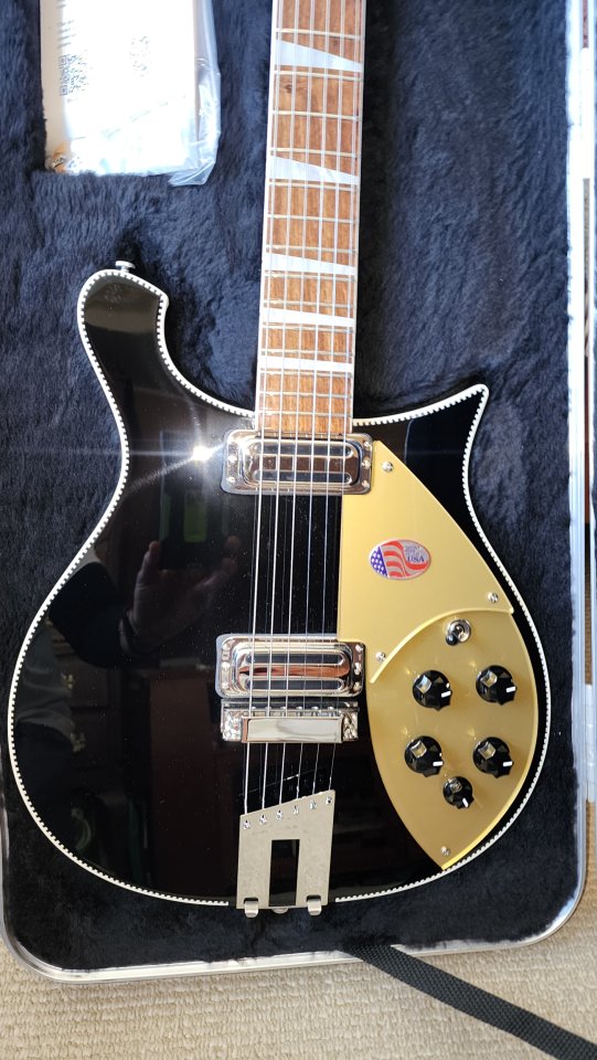 Rickenbacker 660 Jetglo 2025 . Nueva aun sin estrenar.