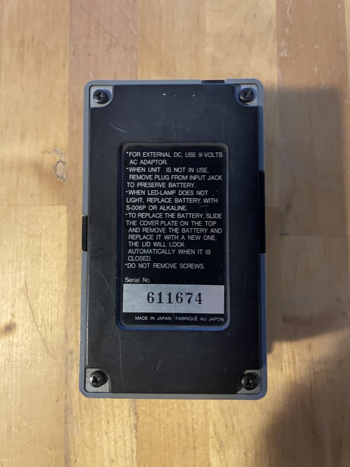 Pedal Distorsión Loco Box DST-5 Vintage 80s