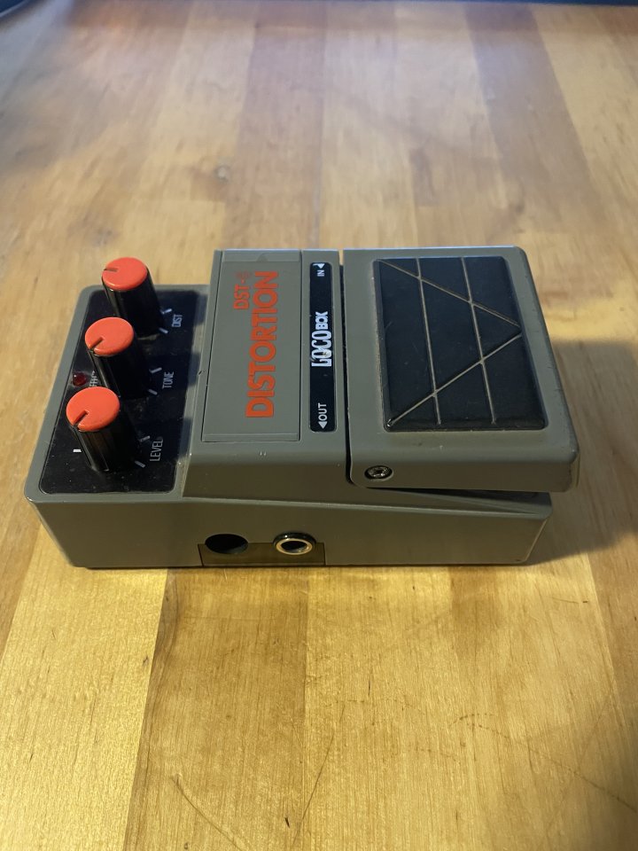 Pedal Distorsión Loco Box DST-5 Vintage 80s