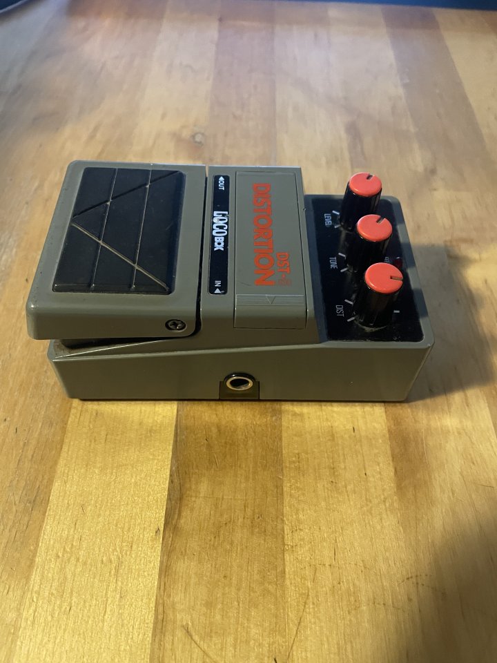 Pedal Distorsión Loco Box DST-5 Vintage 80s