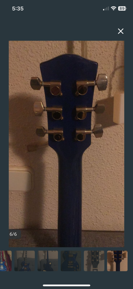 Guitarra Richwood RE-129 modelo Les Paul