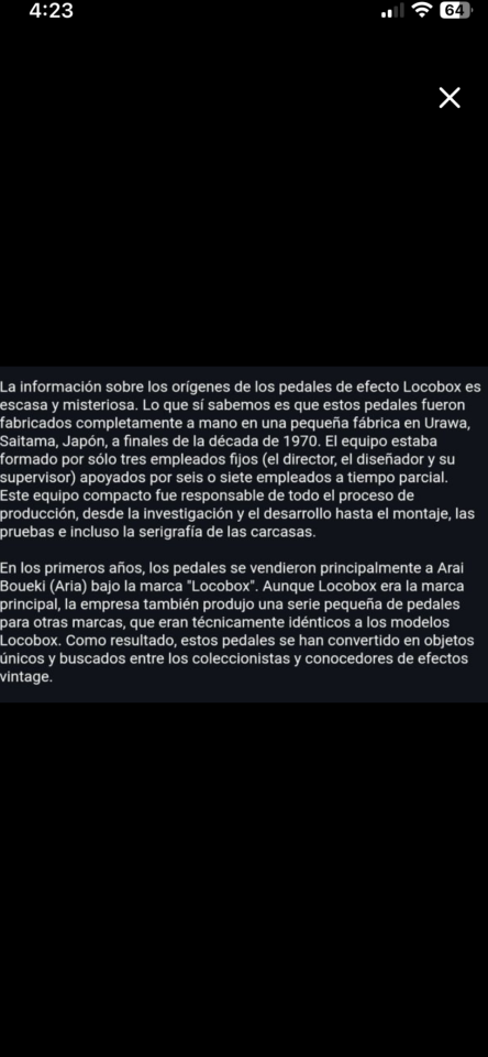 Pedal Distorsión Loco Box DST-5 Vintage 80s