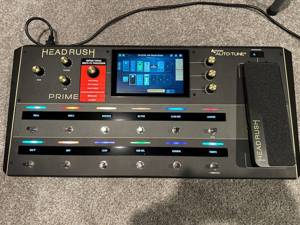 HeadRush Prime Pedalera Multiefectos Guitarra NAM de segunda mano · Foto 1 de 2 · Alicante · 850 €