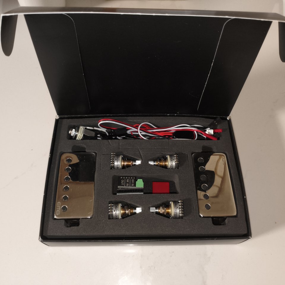 Pastillas EMG James Hetfield Het Set