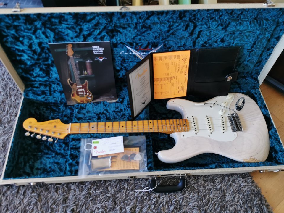 Fender Stratocaster CS 1957 Relic Blonde 2023