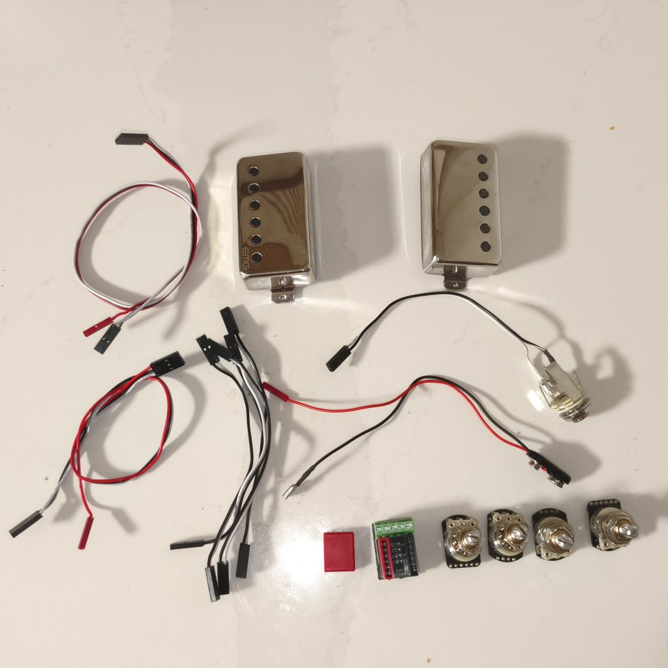 Pastillas EMG James Hetfield Het Set