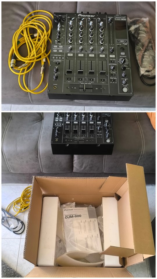 Pioneer DJM-800 Impecable + Caja Original de segunda mano · Foto 8 de 10 · Lugo · 600 €
