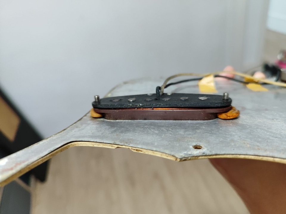 1959 Fender Music Master Desert Sand de segunda mano · Foto 9 de 10 · Valencia · 3900 €