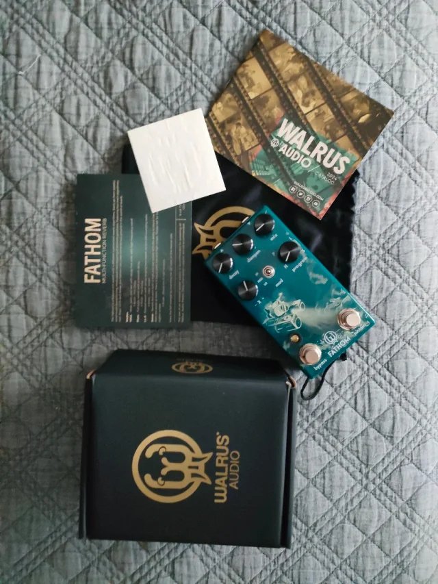 Pedal de Reverb Walrus Audio Fathom de segunda mano · Foto 1 de 5 · A Coruña · 140 €