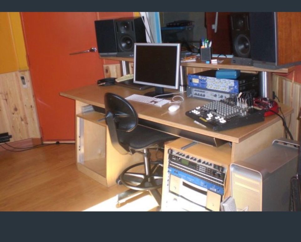 Mueble estudio grabacion