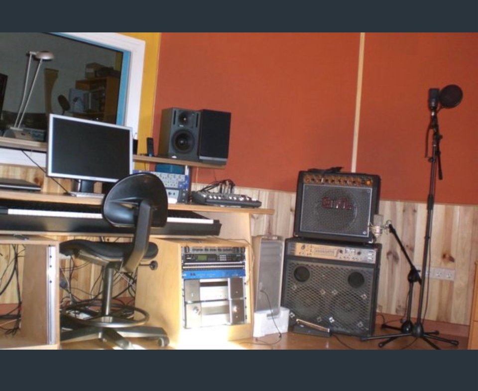 Mueble estudio grabacion