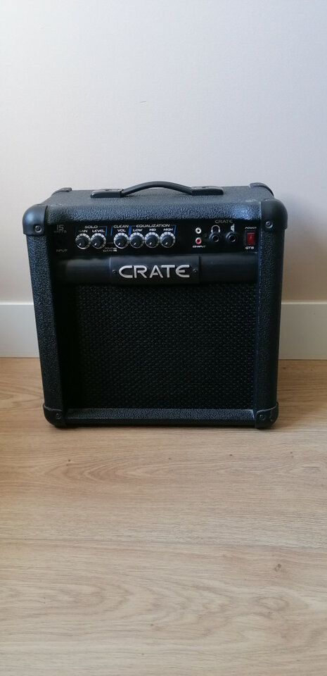 Se vende amplificador para guitarra Crate GT15