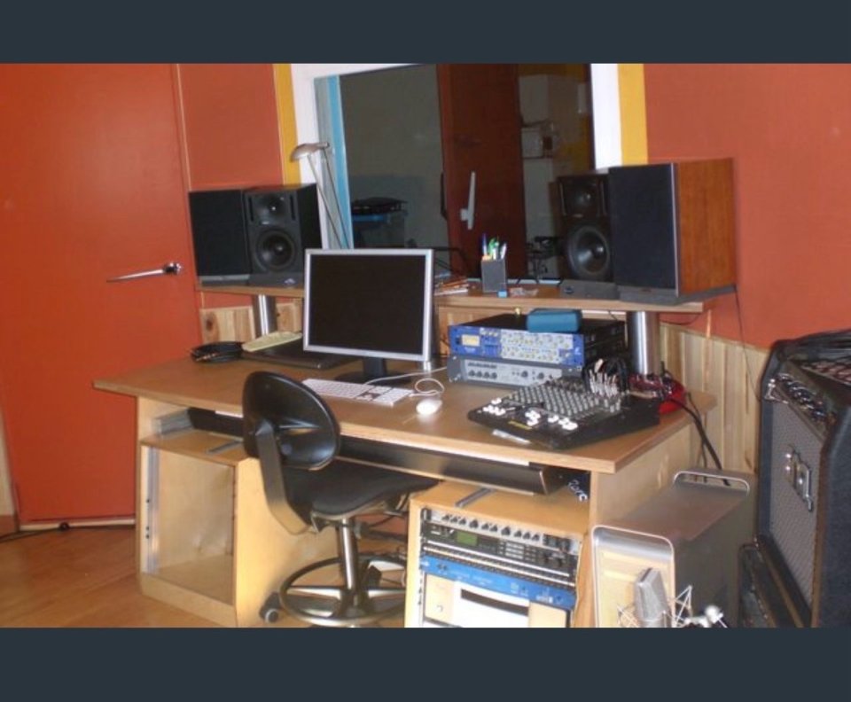 Mueble estudio grabacion