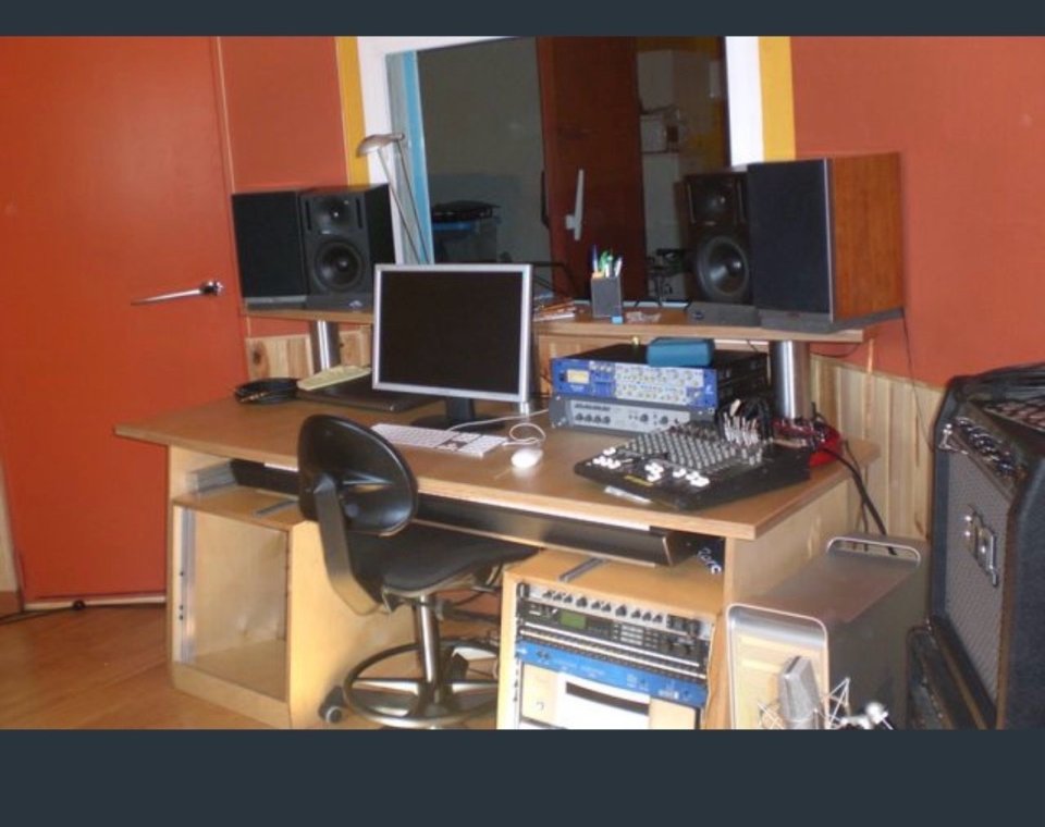 Mueble estudio grabacion