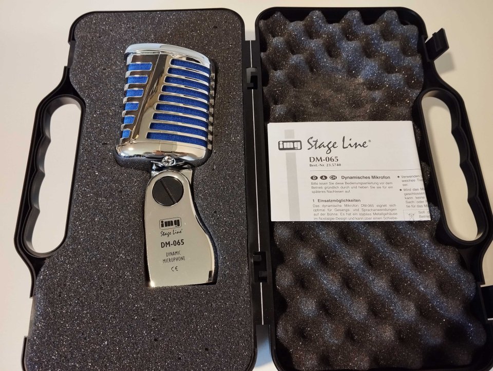 Micrófono IMG Stage Line DM-065 de segunda mano · Foto 3 de 4 · Asturias · 75 €