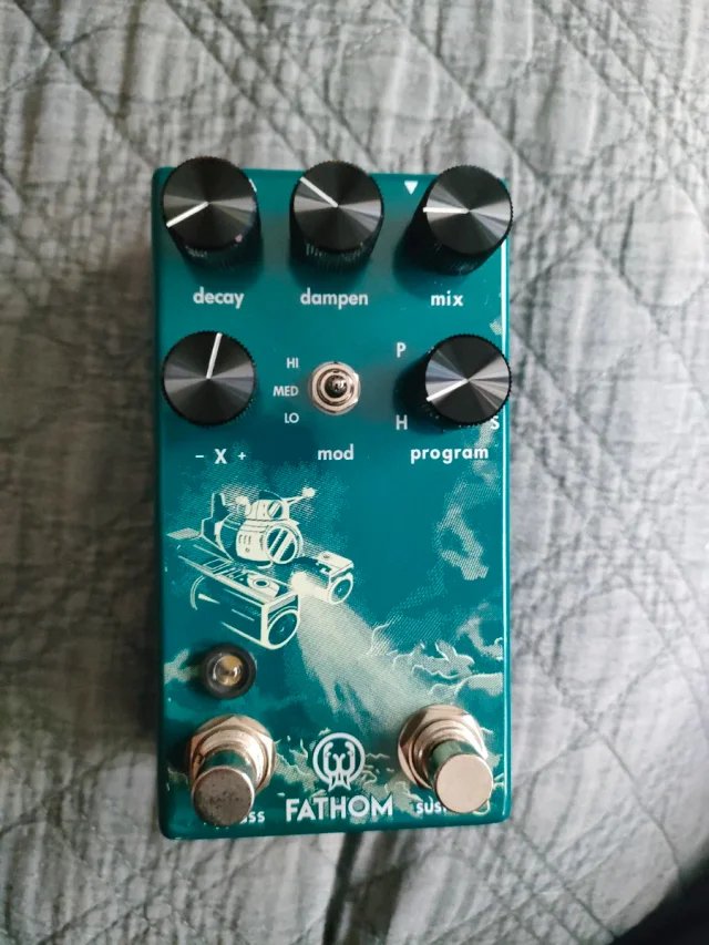 Pedal de Reverb Walrus Audio Fathom de segunda mano · Foto 5 de 5 · A Coruña · 140 €