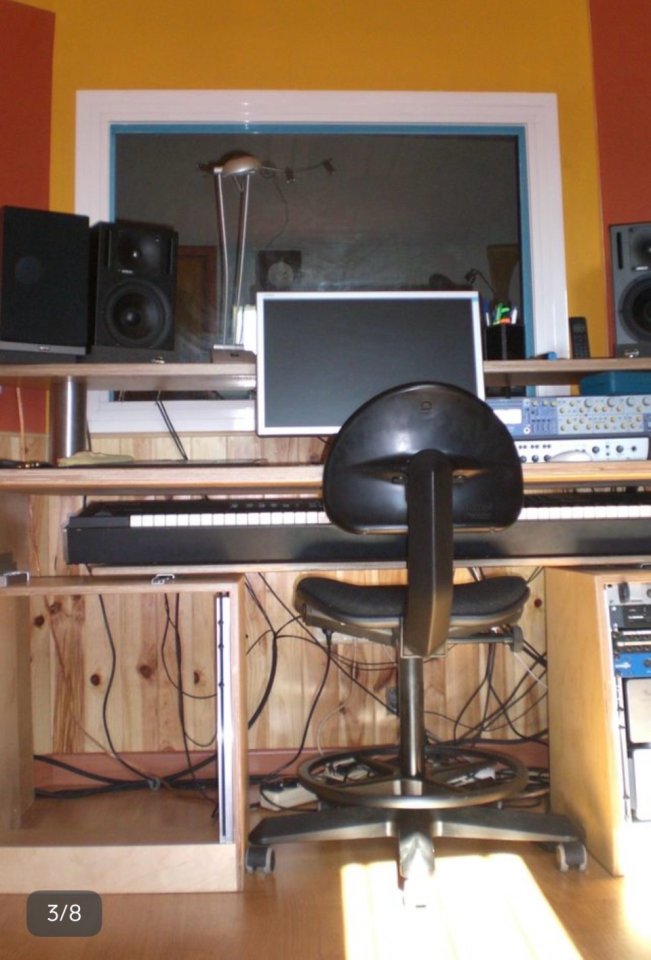 Mueble estudio grabacion