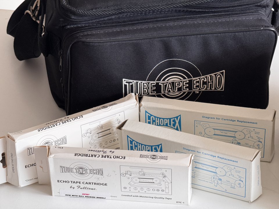 Fulltone Tube Tape Echo, 2004 , firmado, perfecto estado