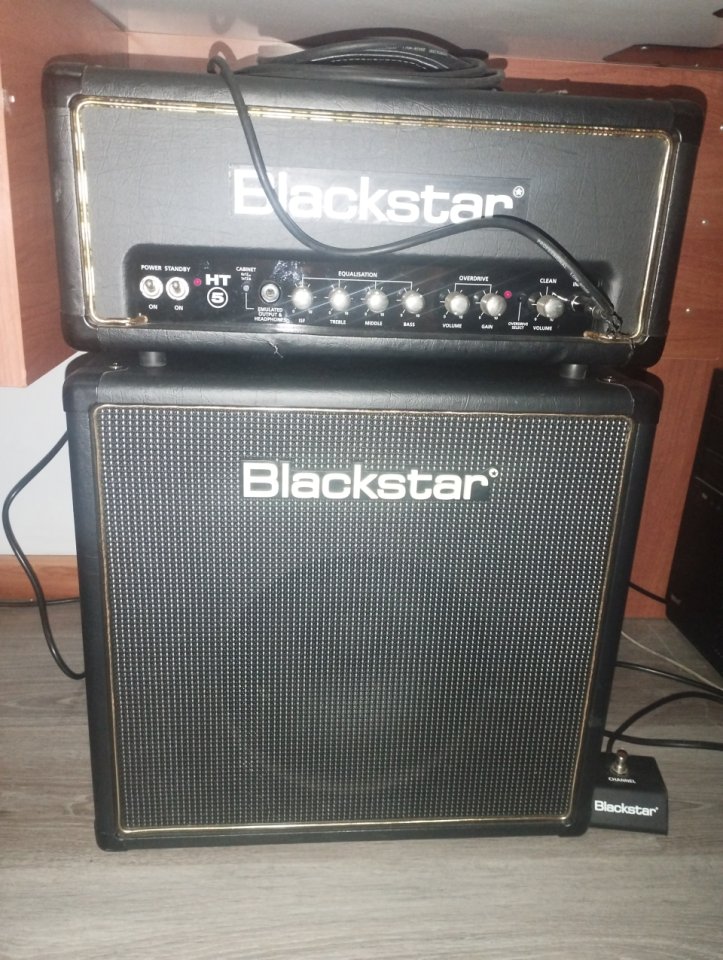 Blackstar ht5r + pantalla (cambios)