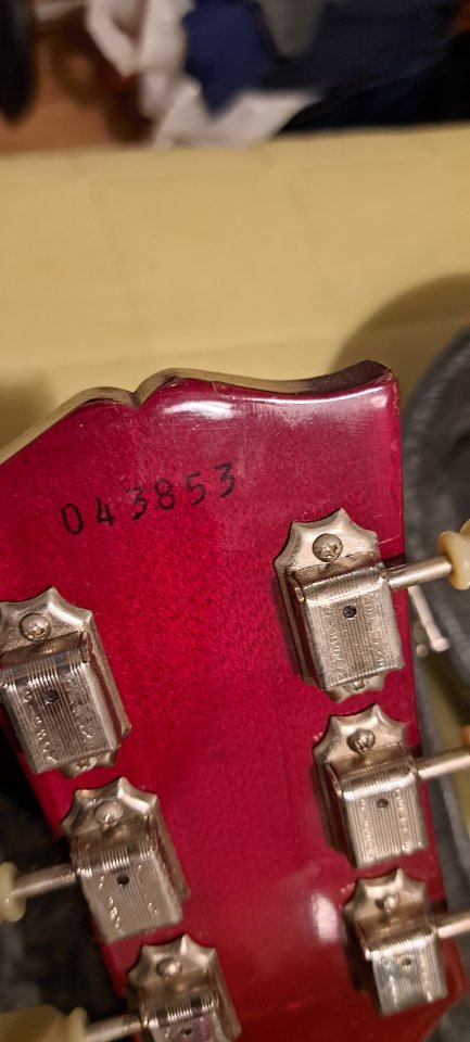 Les paul classic 1960 del 2003