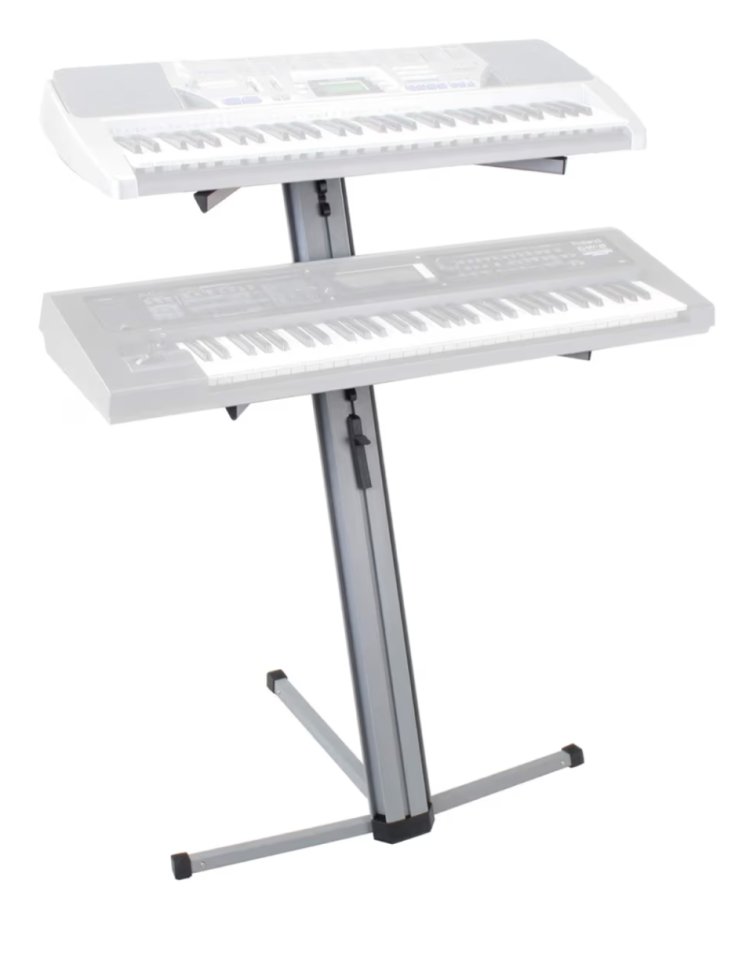 Soporte para 2 teclados Milenium KS-3000