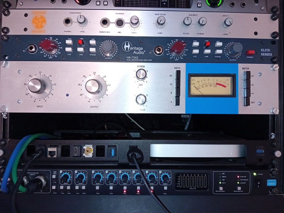 compresor Hairball Audio Fet/Rack 1176 Rev A