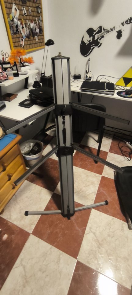 Soporte para 2 teclados Milenium KS-3000