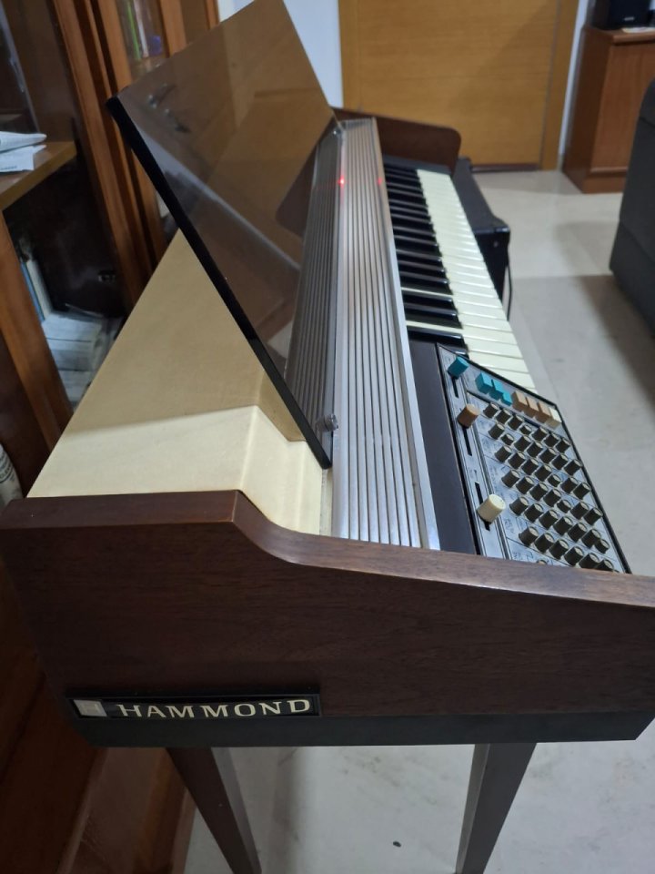 Sintetizador analógico vintage Hammond 102100 (Made in USA, 240V)