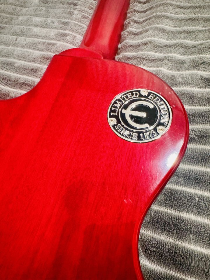 Epiphone 1959 Les Paul Estándar Limited Edition - Aged Dark Burst de segunda mano · Foto 7 de 10 · SC Tenerife · 690 €