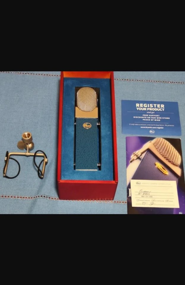 Micrófono de condensador Blue Modelo Blueberry