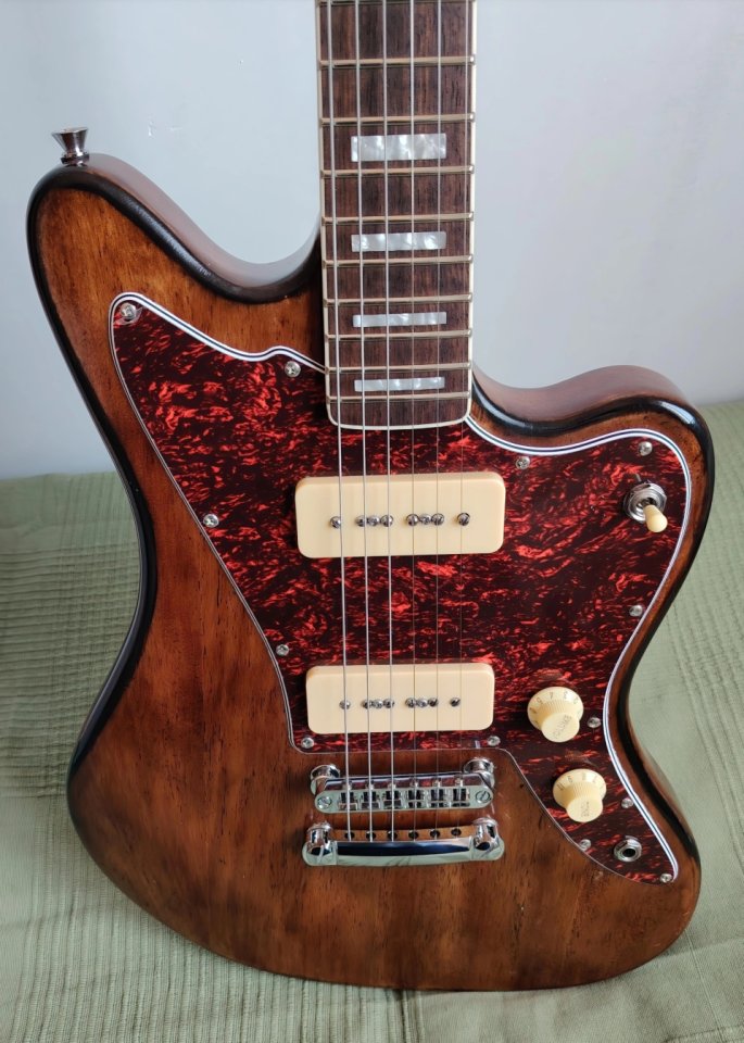 Guitarra Elg estilo Jazzmaster de segunda mano · Foto 7 de 8 · Madrid · 350 €