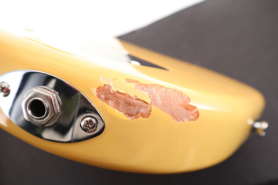 Cuerpo Squier by Fender Strat-O-Sonic Vintage Blonde completo de componentes