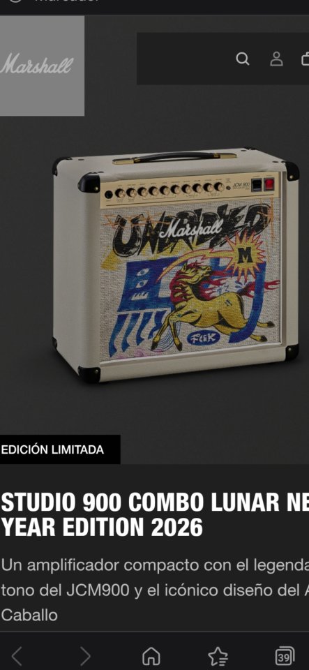 Amplificador Marshall Studio 900 20w de segunda mano · Foto 2 de 3 · Cádiz · 1300 €