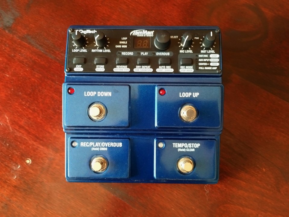 Digitech Jamman stereo looper
