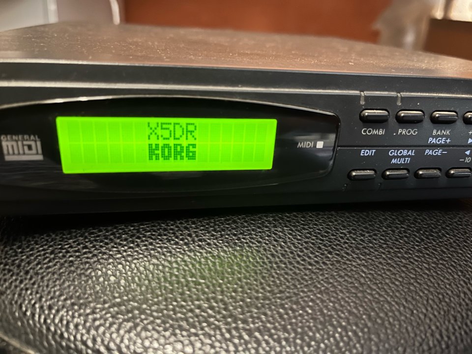 Korg X5DR Synthesis Module de segunda mano · Foto 1 de 6 · Barcelona · 200 €