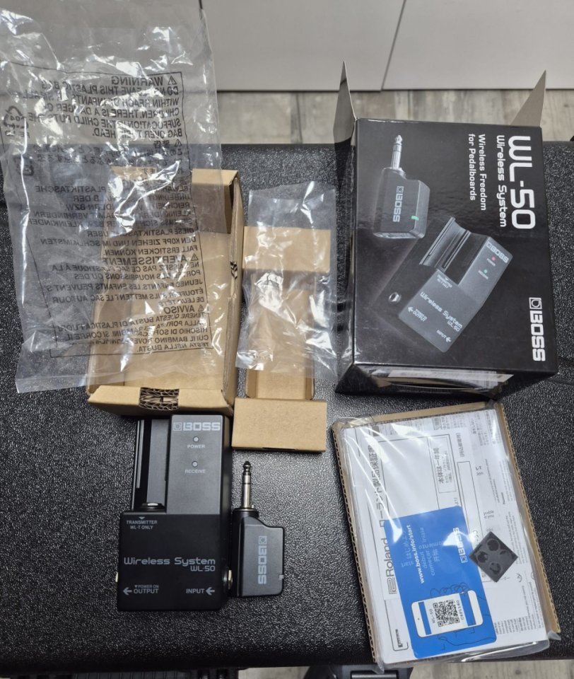 Boss WL-50 Sistema Inalámbrico Guitarra/Bajo