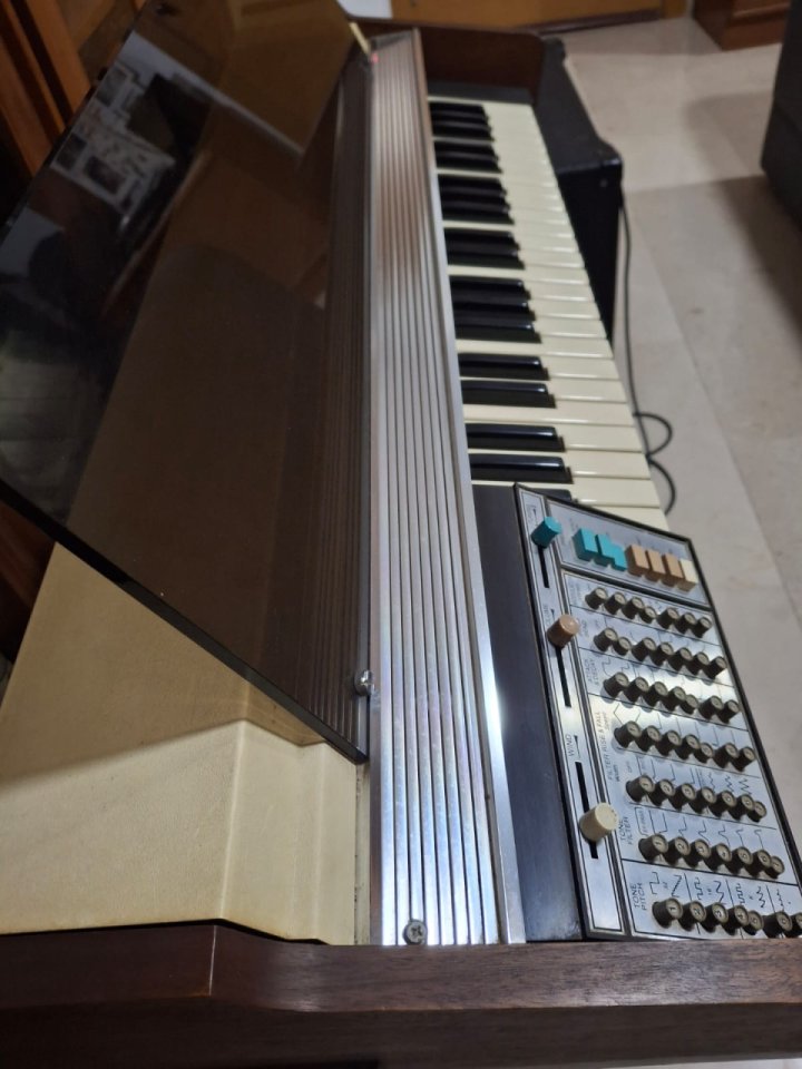 Sintetizador analógico vintage Hammond 102100 (Made in USA, 240V)