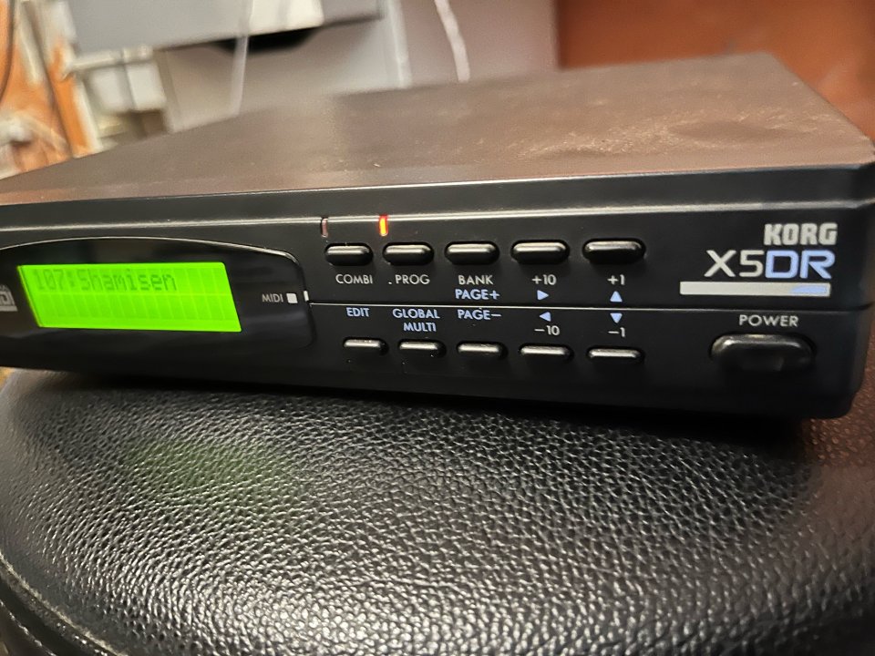 Korg X5DR Synthesis Module de segunda mano · Foto 2 de 6 · Barcelona · 200 €