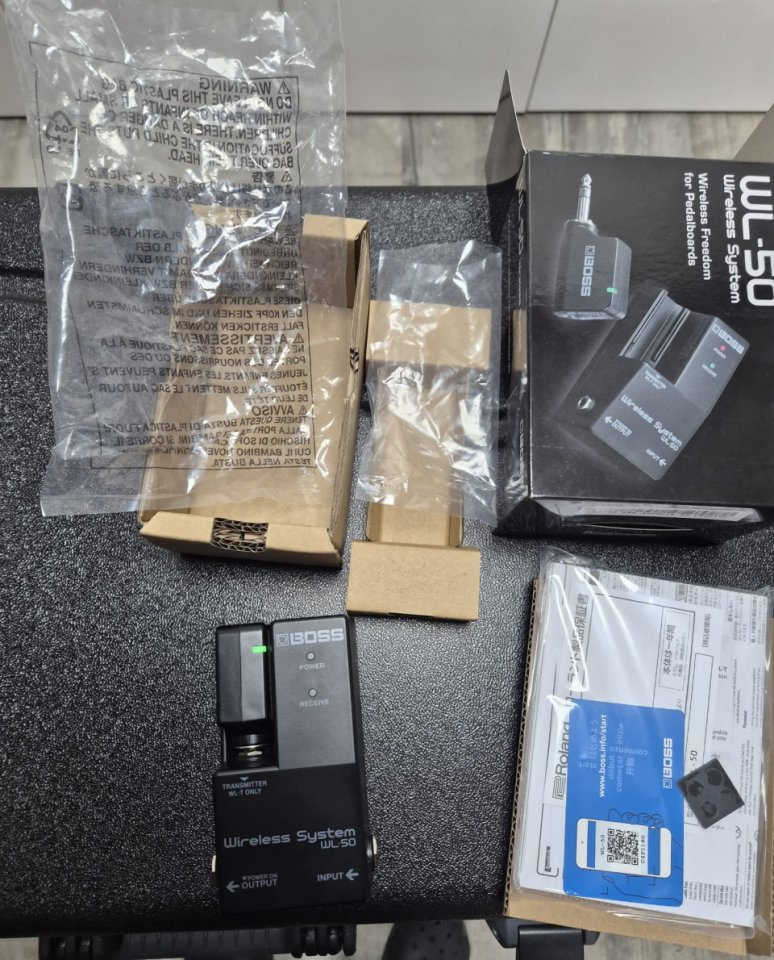 Boss WL-50 Sistema Inalámbrico Guitarra/Bajo